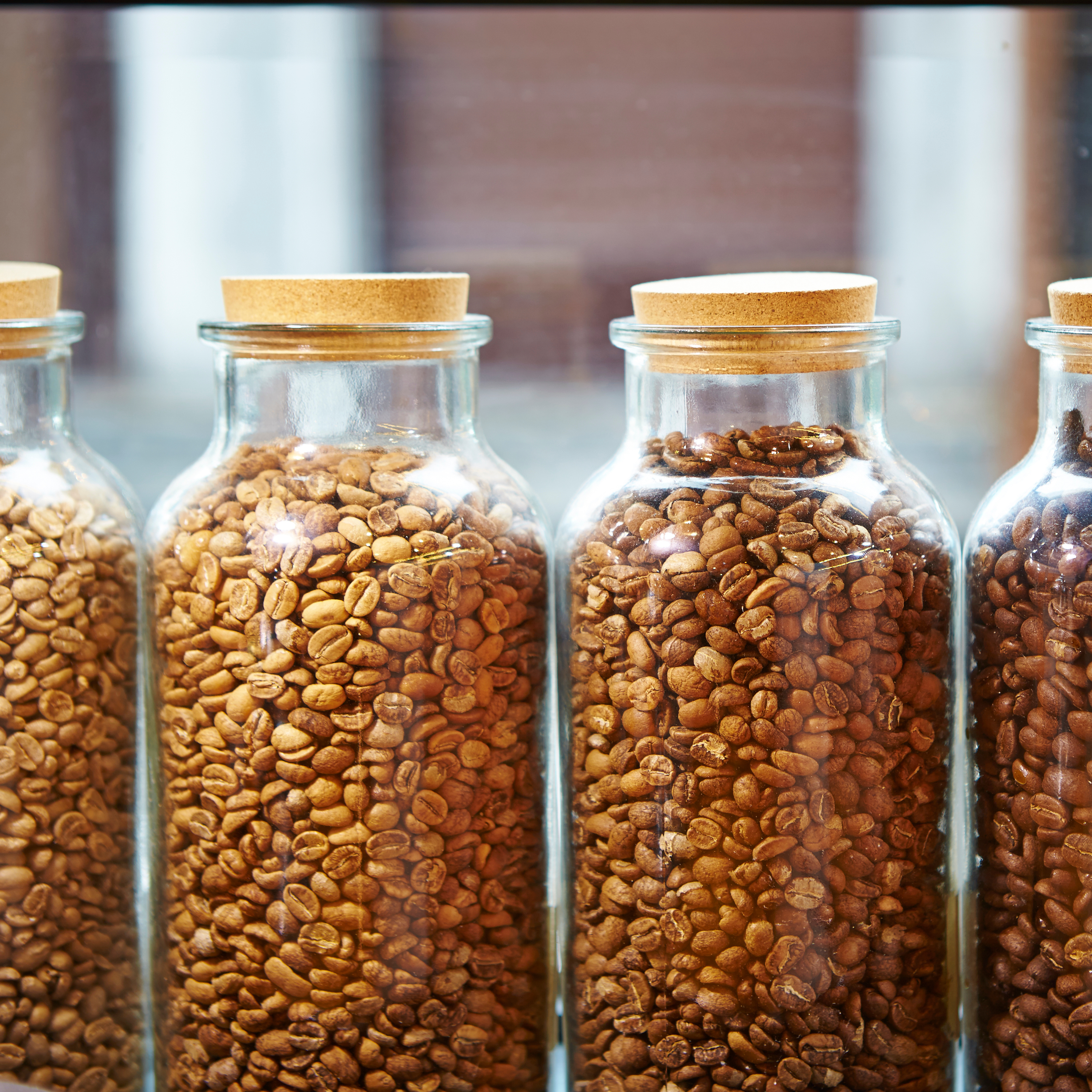 Storing Coffee at Home in Glass Containers