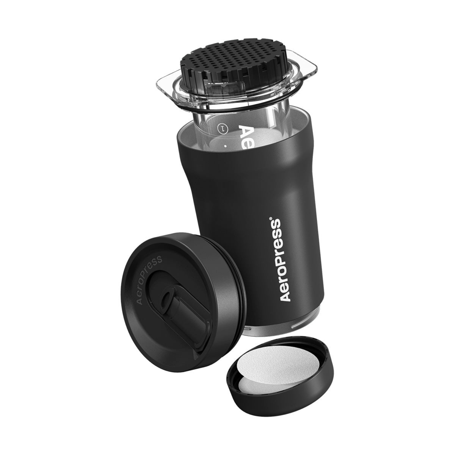 AeroPress Go Plus (Black) - Bean Sculpt
