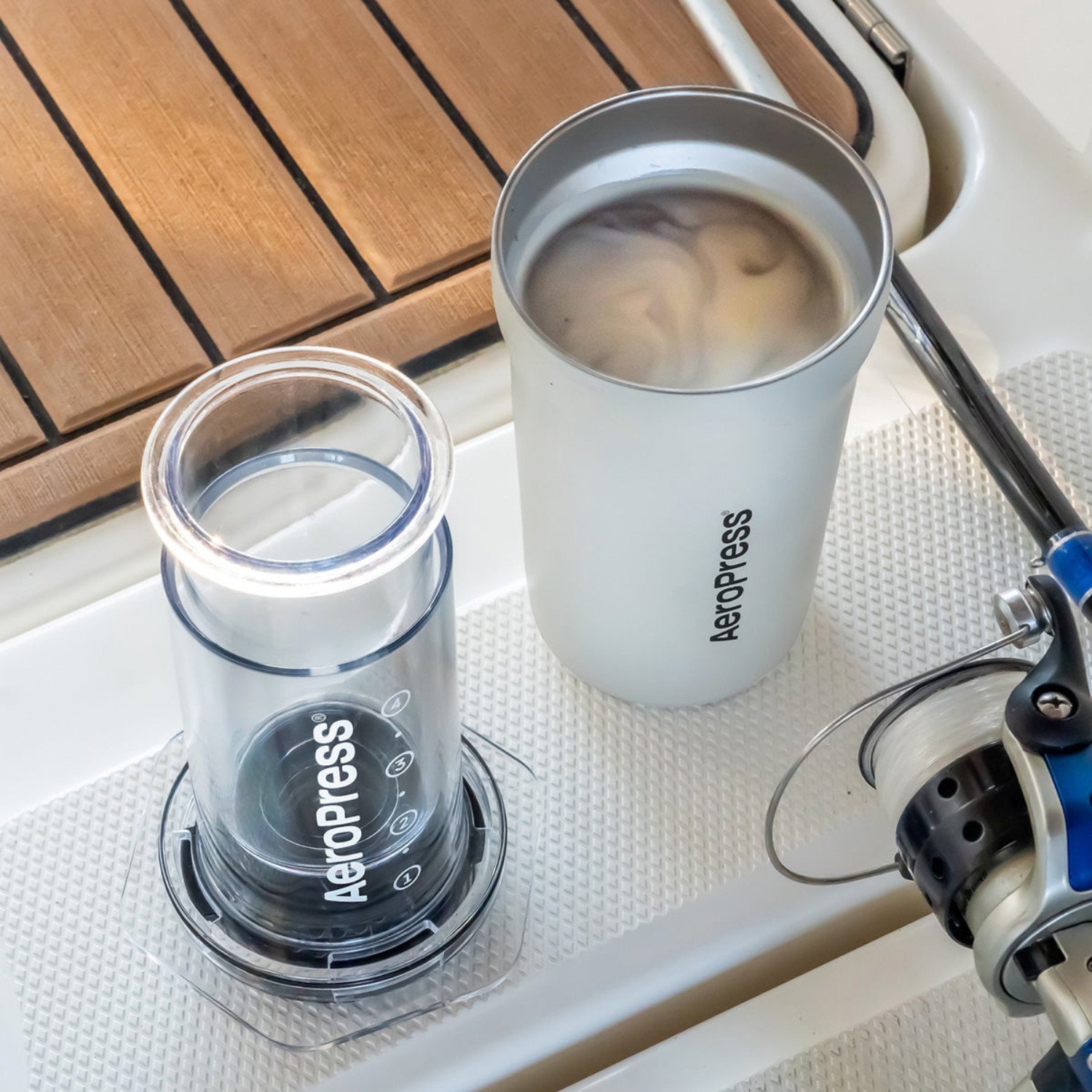 AeroPress Go Plus (Cream) - Bean Sculpt