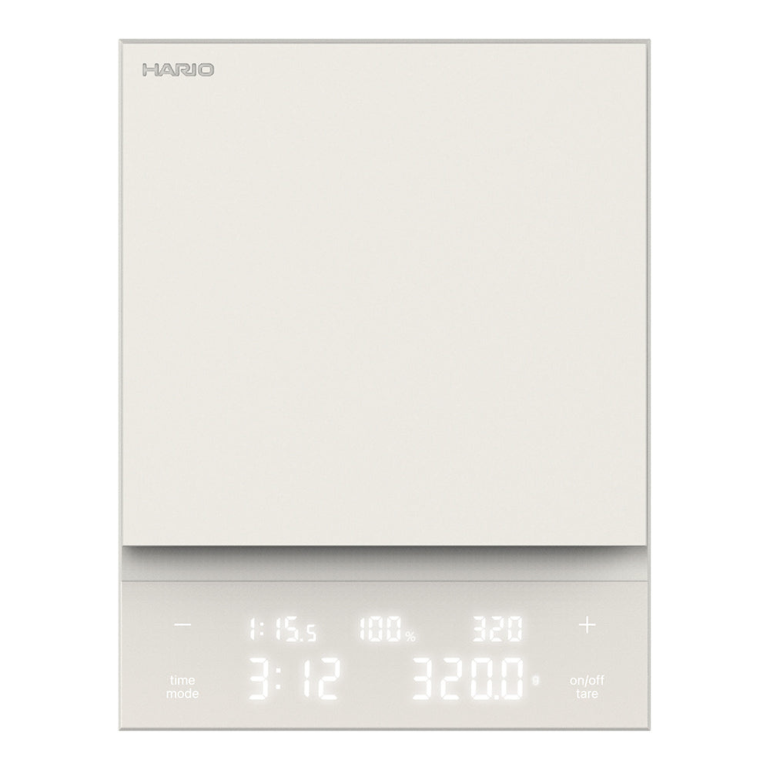 Hario Polaris Coffee Scale (White) - Bean Sculpt