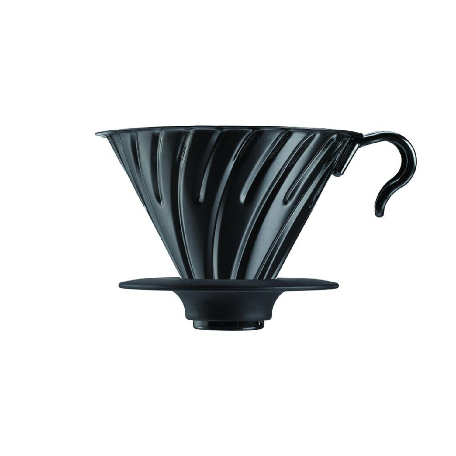 Hario V60 Matte Black Metal Coffee Dripper (Size 02) - Bean Sculpt