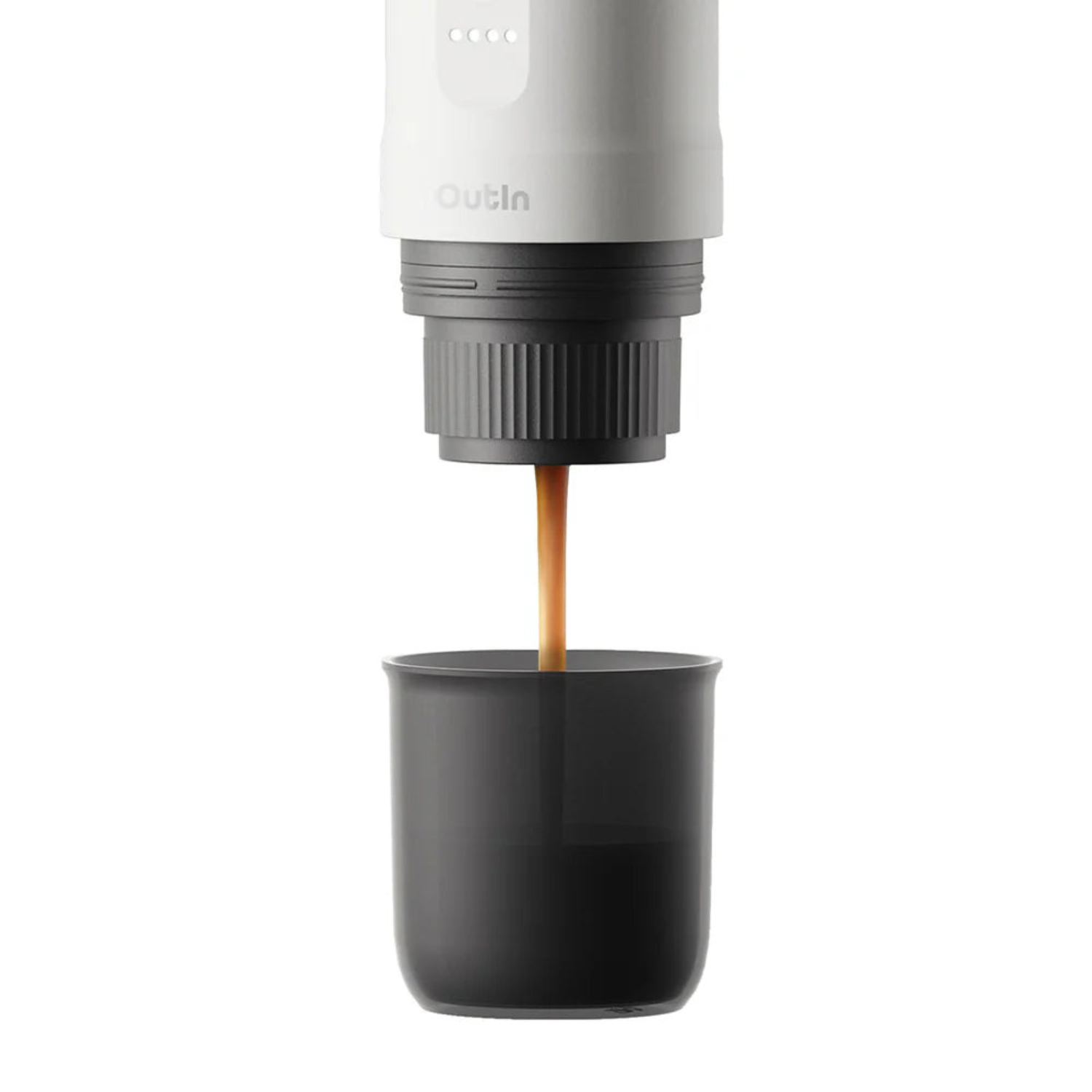 OutIn Nano Portable Espresso Machine (Pearl White) - Bean Sculpt