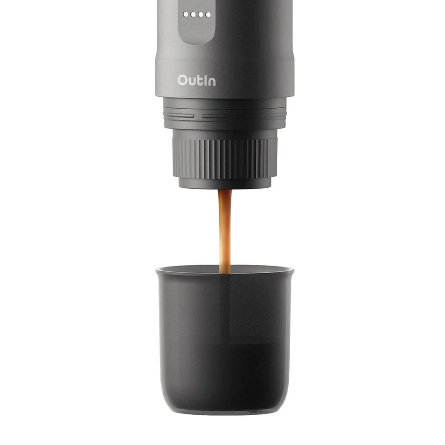 OutIn Nano Portable Espresso Machine (Space Grey) - Bean Sculpt